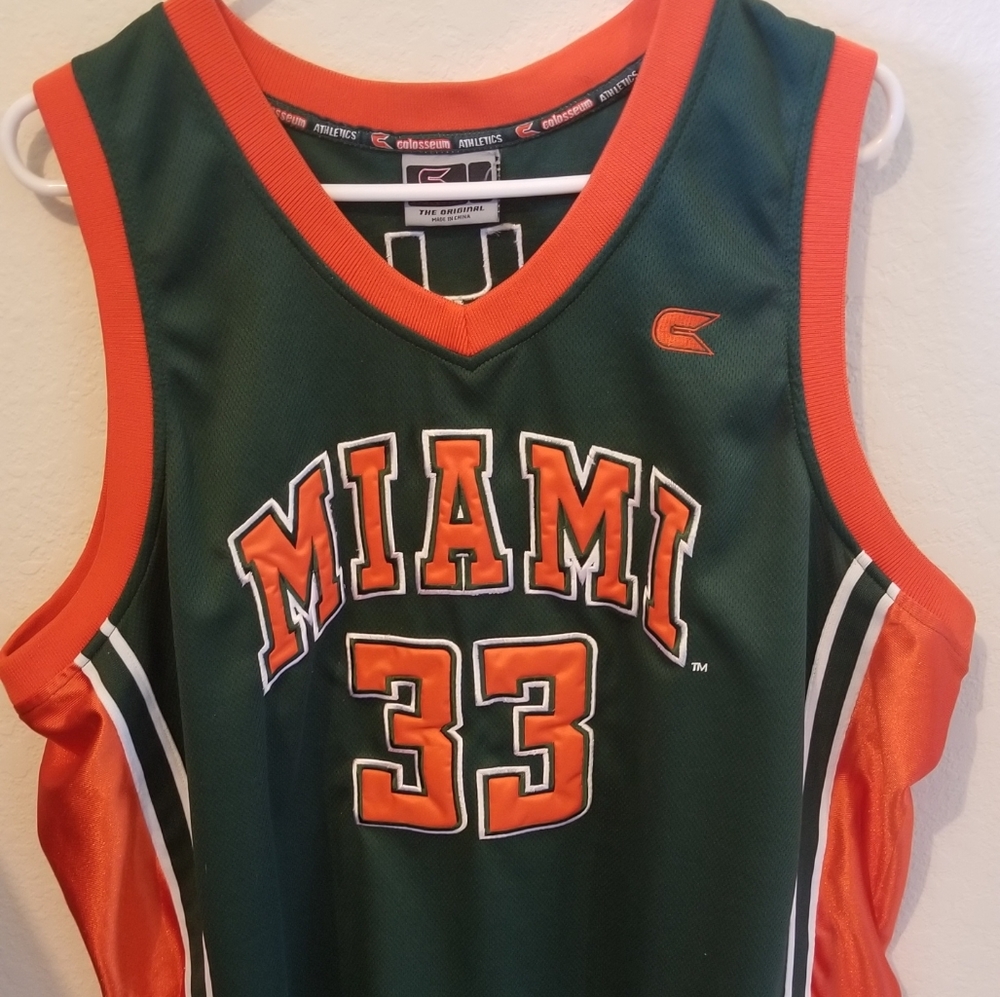 Miami Hurricanes basketball jersey